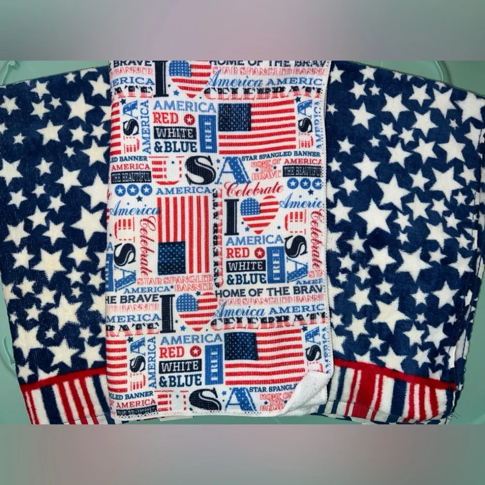 Three Patriotic Towels